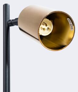 Lampă de masă Sollux SL.1389 WINX 1xGU10/10W/230V negru/auriu