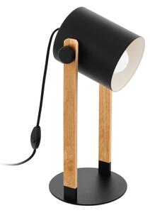 Eglo 43047 - Lampă de masă HORNWOOD 1xE27/28W/230V