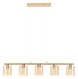 Eglo 901292 - Lustru suspendat pe cablu CASTRALVO 5xE27/28W/230V