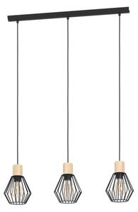Lustră pe cablu Eglo 44094 PALMORLA 3xE27/60W/230V