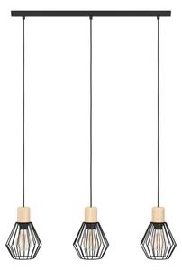 Lustră pe cablu Eglo 44094 PALMORLA 3xE27/60W/230V