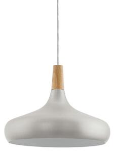 Eglo 96986 - Lustr SABINAR 1xE27/60W/230V, pr. 40 cm, argintiu