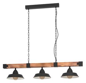 Eglo 44086 - Candelabru OLDBURY pe lanț, 3xE27/60W/230V