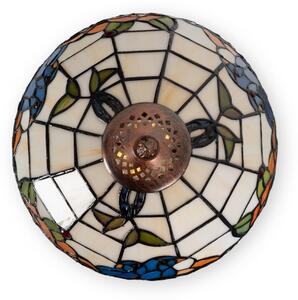Brilagi - Lampă de masă Tiffany cu vitralii JUNGLE 1xE27/60W/230V