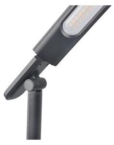 Lampă LED dimabilă de masă cu USB LED/9W/230V 3000K/4000K/5500K negru