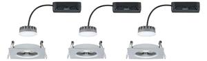SET 3x corp de iluminat dimabil încastrat Paulmann 93895 LED/6W IP44 NOVA 230V
