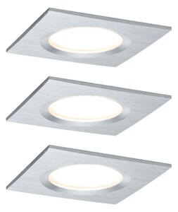 SET 3x corp de iluminat dimabil încastrat Paulmann 93895 LED/6W IP44 NOVA 230V