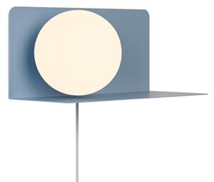 Aplică cu raft Nordlux LILIBETH 1xE14/25W/230V albastru