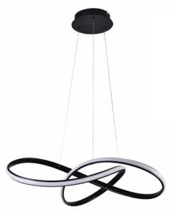 Lustră LED dimabilă pe cablu Brilagi COSMOWAVE LED/70W/230V 3000-6500K negru + telecomandă