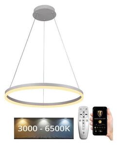 Brilagi CIRCLE - Lustru LED reglabil, suspendat pe cablu, 42W, 230V, 3000-6500K + telecomandă