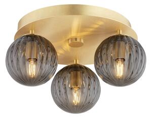 Plafonieră Argon 6308 PALOMA 3xE14/7W/230V auriu/negru