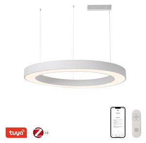 Lustră LED dimabilă Immax NEO 07214L PASTEL LED/68W/230V alb 95cm Tuya + telecomandă