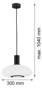 Lustră pe cablu Argon 8565 SAGUNTO PLUS 1xE27/15W/230V d. 30 cm