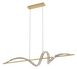 Lustră LED pe cablu Zuma Line MD3170-1-3GT ATHESA LED/24,5W/230V 2700-6000K + telecomandă