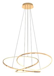 Lustră LED pe cablu Zuma Line MD7360-1A-3GT CHOLET LED/56W/230V auriu