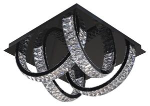 Plafonieră LED Zuma Line MX3274-4-3BCT TULA LED/23,5W/230V negru