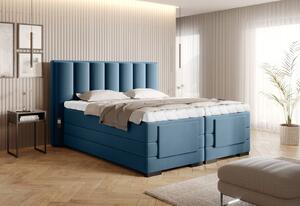 Pat Genoa cu Saltea, Topper, Electric Reglabil, Personalizabil - 180x200