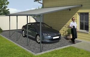 Carport auto Feria Palram - Canopia 4 x 6,06 m gri