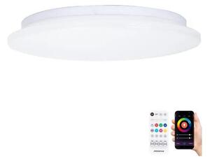 Plafonieră LED RGBW pentru baie Aigostar LED/18W/230V IP44 + telecomandă