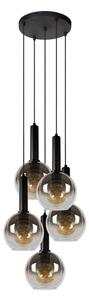 Lustră pe cablu Lucide 45402/15/30 MARIUS 5xE27/40W/230V negru