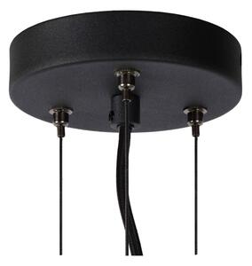Lustră pe cablu Lucide 45401/40/65 OLIVIA 3xE27/40W/230V d. 40 cm negru