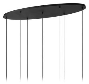 Lustră pe cablu Lucide 45405/07/30 ELOISE 7xE27/40W/230V negru