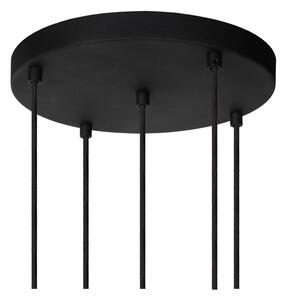 Lustră pe cablu Lucide 45402/15/30 MARIUS 5xE27/40W/230V negru