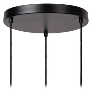 Lustră pe cablu Lucide 45408/13/99 ILONA 3xE27/40W/230V negru/bej