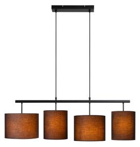 Lustră pe cablu Lucide 45409/04/30 MAYA 4xE27/40W/230V negru