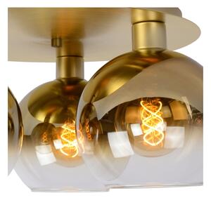 Plafonieră Lucide 74114/03/02 MARIUS 3xE27/40W/230V auriu