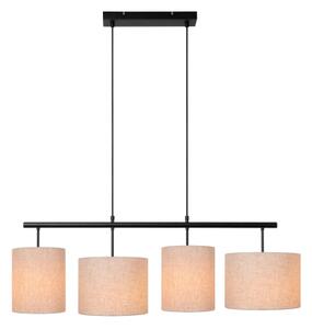 Lustră pe cablu Lucide 45409/04/38 MAYA 4xE27/40W/230V crem