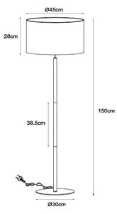 Lampadar Lucide 45709/81/30 MAYA 1xE27/40W/230V negru
