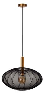 Lustră pe cablu Lucide 03447/52/30 CORINA 1xE27/40W/230V d. 50 cm negru