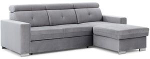 Colțar lemn masiv Extensibil Fiona 247x176cm Ladă Depozitare Personalizabil - Poco 07