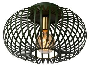 Plafonieră Lucide 78174/40/33 MANUELA 1xE27/60W/230V d. 39,5 cm verde