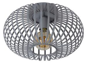 Plafonieră Lucide 78174/40/33 MANUELA 1xE27/60W/230V d. 39,5 cm gri