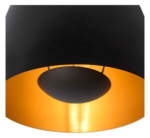 Plafonieră Lucide 30188/01/30 NOLAN 1xE27/60W/230V d. 24 cm negru