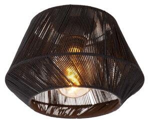 Plafonieră Lucide 10121/30/30 JESSICA 1xE27/60W/230V negru
