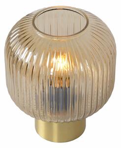 Lampă de masă Lucide 45586/20/62 MALOTO 1xE27/40W/230V bej/auriu
