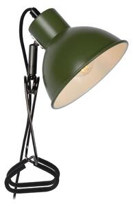 Lampă cu clemă Lucide 45987/01/33 MOYS 1xE27/40W/230V verde