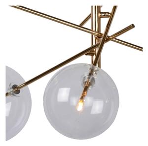 Lustră LED pe tijă Lucide 46417/06/10 ALARA 6xG4/1,5W/230V auriu