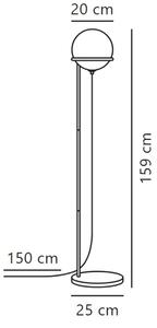 Lampadar Nordlux WILSON 1xG9/5W/230V negru