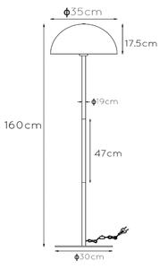 Lampadar Lucide 45796/01/35 SIEMON 1xE27/40W/230V albastru