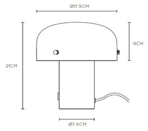 Lampă dimabilă de masă Lucide 05538/01/02 TIMON 1xE14/10W/230V d. 17,5 cm