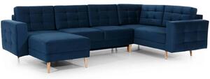 Colțar lemn masiv Formă U Extensibil Haga 320x202cm Personalizabil - Sawana 05