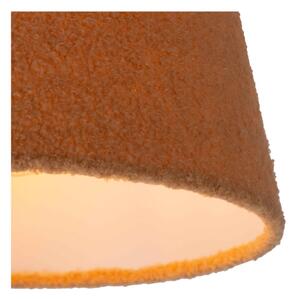 Lustră pe cablu Lucide 10416/01/44 WOOLLY 1xE27/60W/230V portocaliu