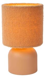 Lampă de masă Lucide 10516/01/44 WOOLLY 1xE14/40W/230V portocaliu