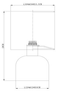 Lampă de masă Lucide 10516/01/38 WOOLLY 1xE14/40W/230V crem