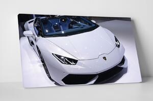 Tablou canvas : Lamborghini alb