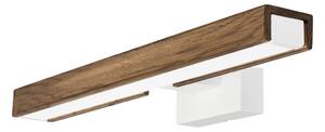 Aplică LED pentru oglindă de baie Brilagi WOODY MIRROR LED/8W/230V IP44 stejar/alb
